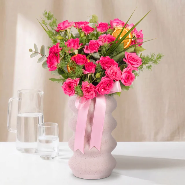 Citrus Pink Çardak Güller