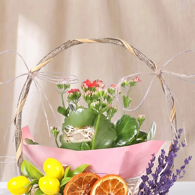Lavender Touch Kalanşo Sepeti