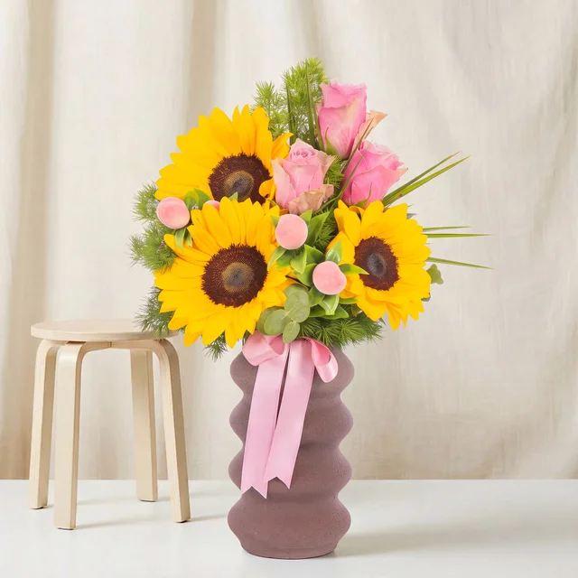 Peachy Rose Ayçiçekleri