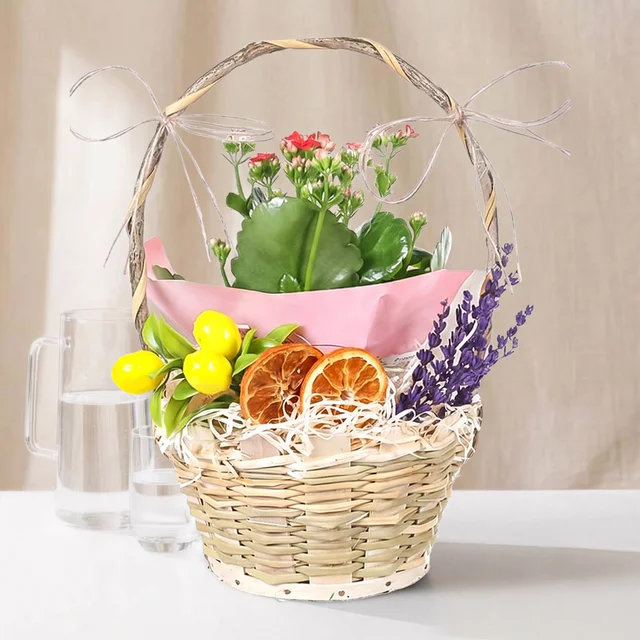 Lavender Touch Kalanşo Sepeti