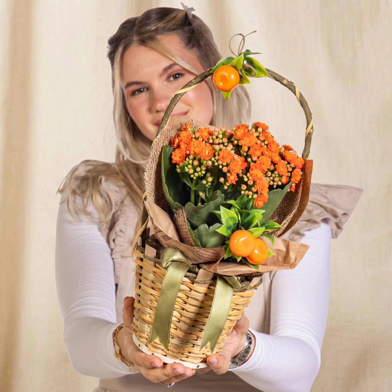 Citrus Joy Kalanşo Sepeti