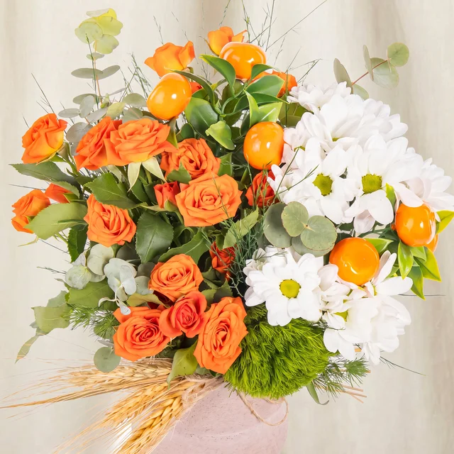 Orange Love Çardak Güller