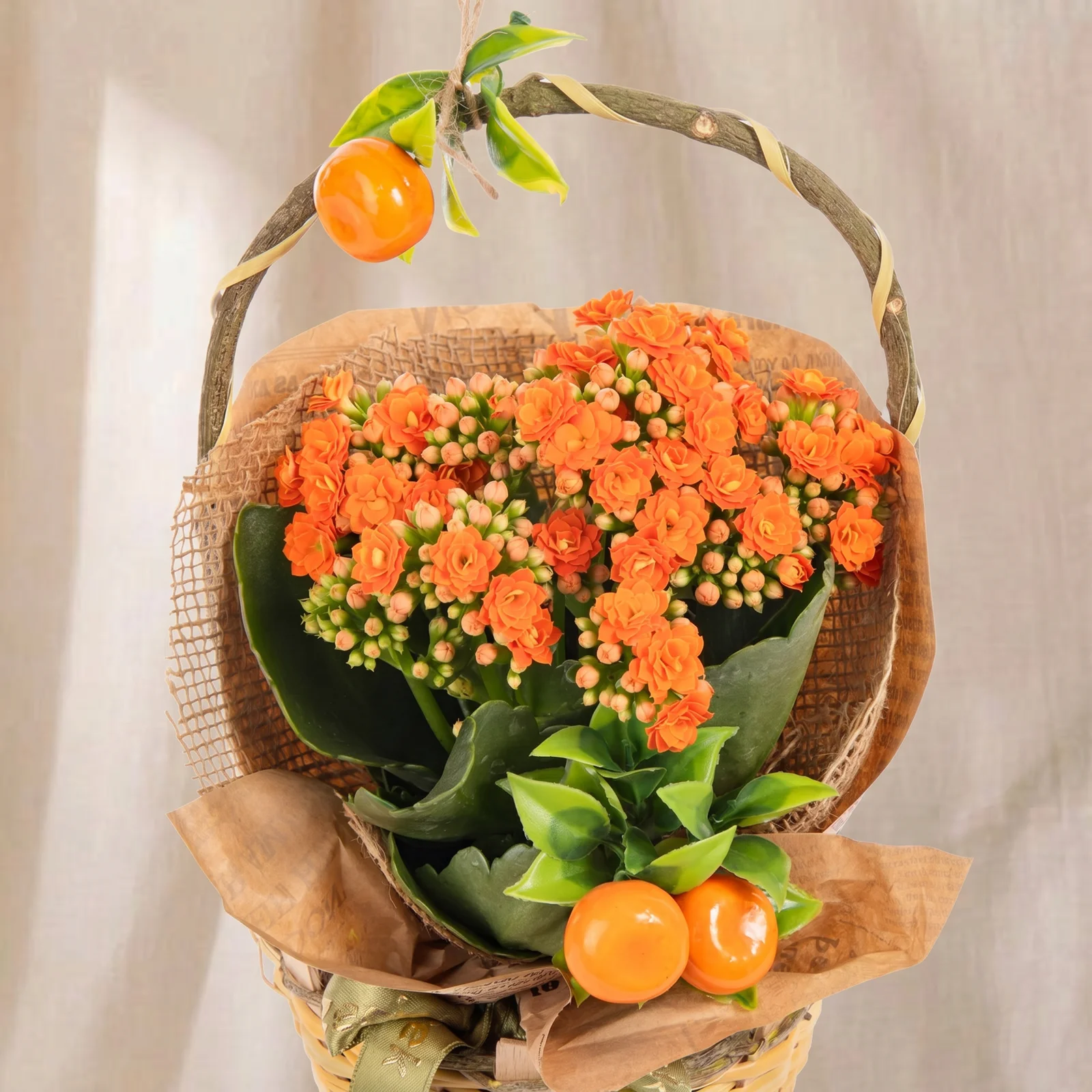 Citrus Joy Kalanşo Sepeti