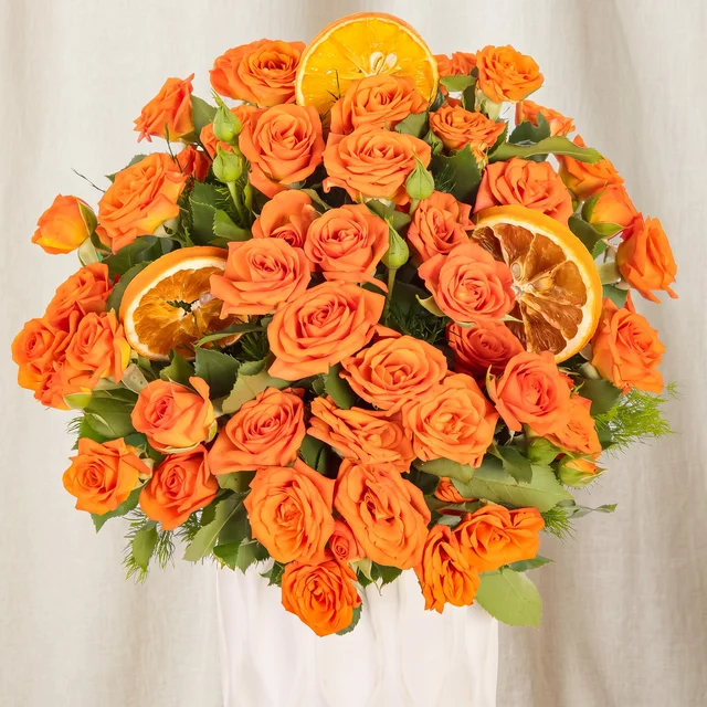 Fresh Orange Çardak Güller