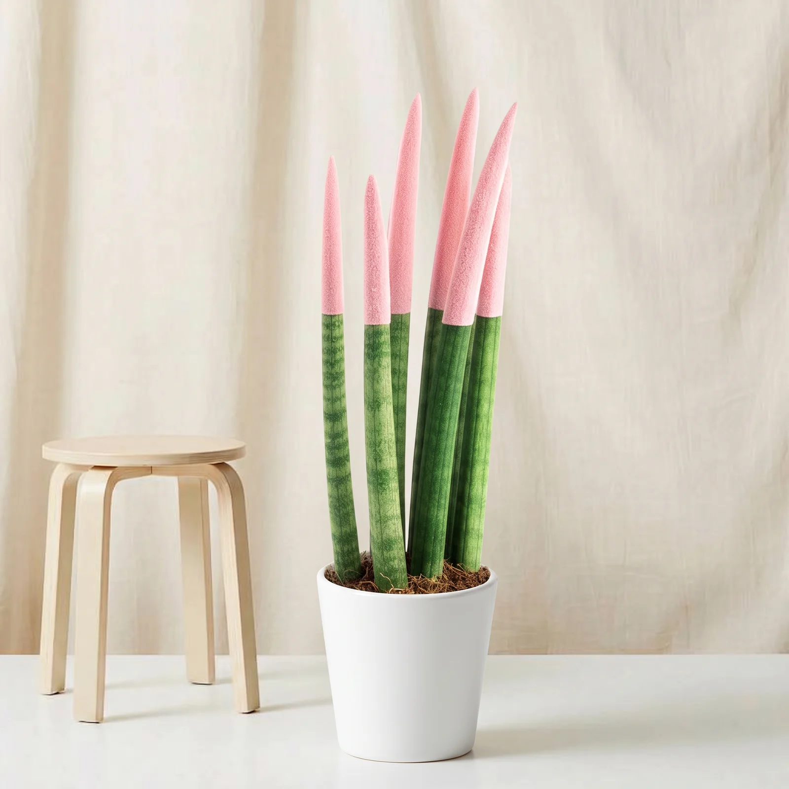 Powder Pink Sansevieria Bitkisi