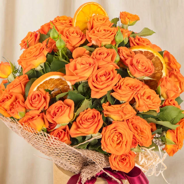 Orange Spark Çardak Güller