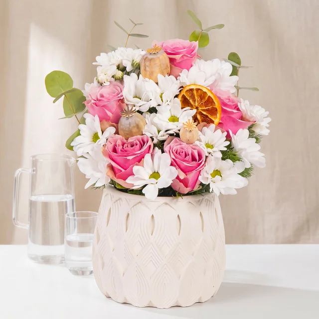 Pink Romance Papatyalar