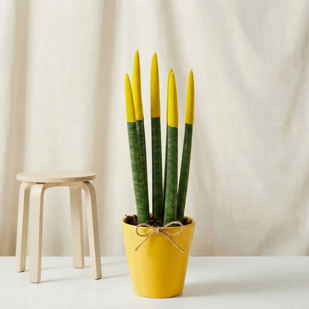 Solar Yellow Sansevieria Bitkisi