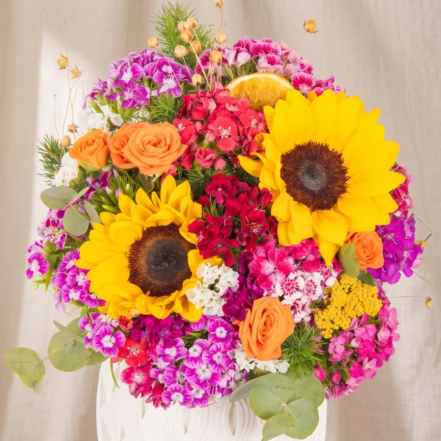 Sunflower Carnival Hüsnüyusuf Aranjmanı