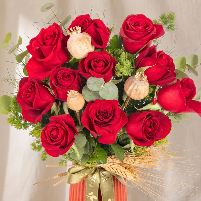 Terracotta Rose Kırmızı Güller
