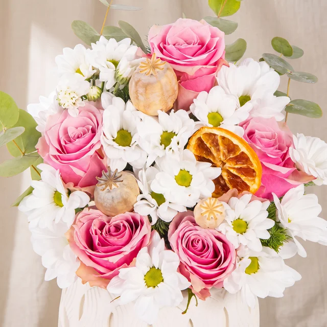 Pink Romance Papatyalar