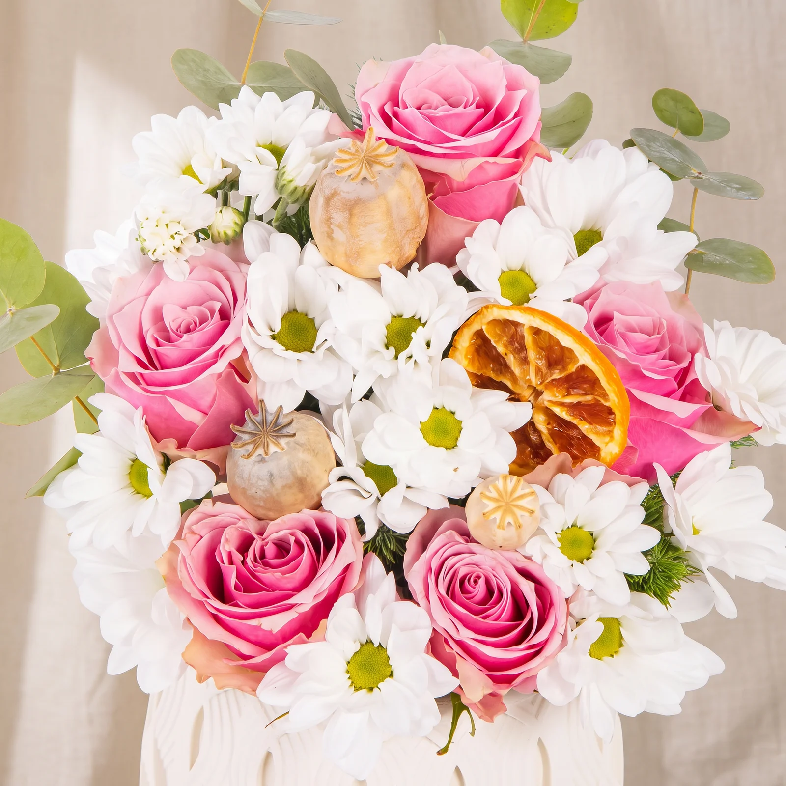 Pink Romance Papatyalar