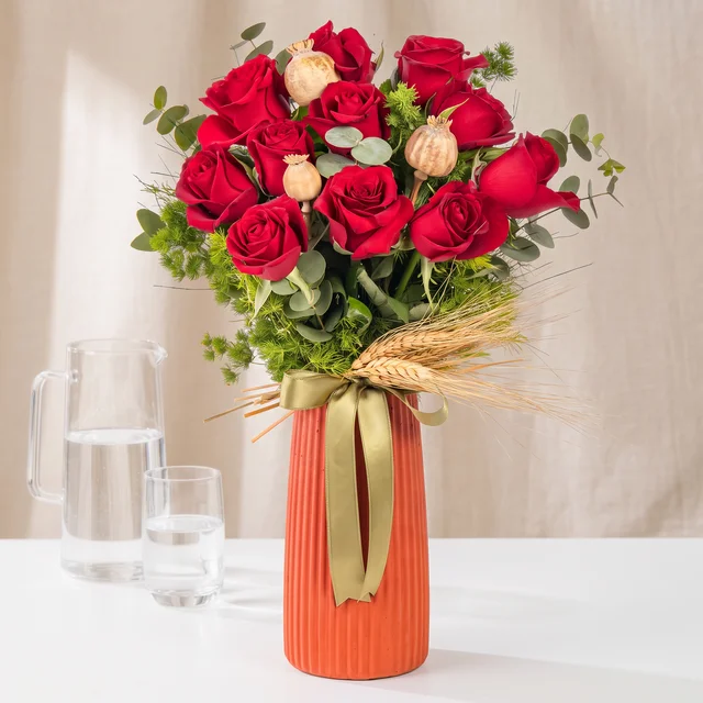 Terracotta Rose Kırmızı Güller