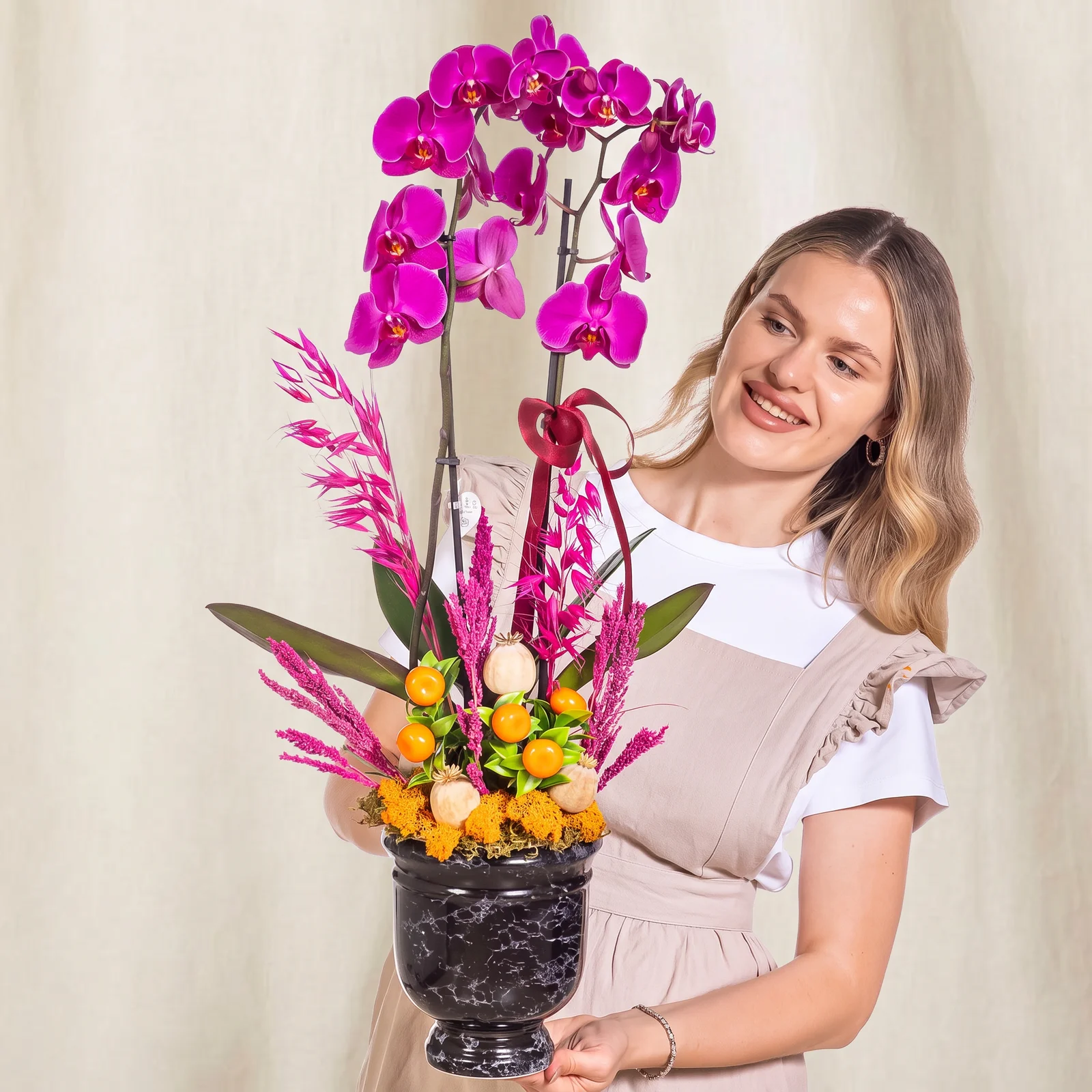 Imperial Magenta Mor Orkide